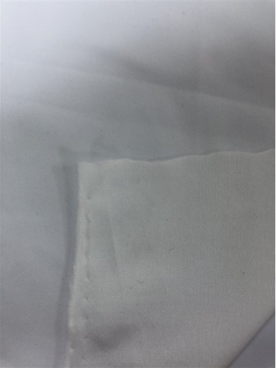 DG-ZFX T encrypted milk silk Ingredients: 88%T 12%OP Gram weight: 120g Specification: 160cm ultra-thin sports cloth front view